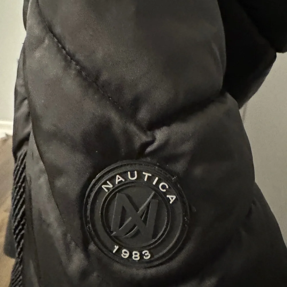 Nautica coat water resistant removable hood XXL black - Picture 3 of 7